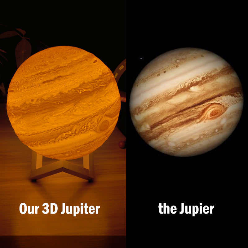 3D Light Jupiter Lamp