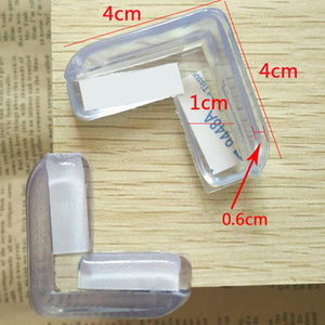 4Pcs Baby Silicone Table Corner Protection