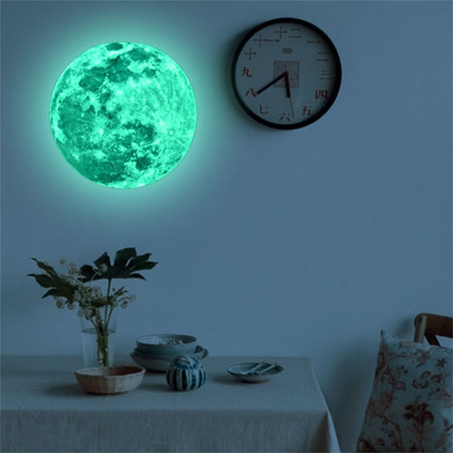 20cm Luminous Moon Earth 3D Wall Stickers